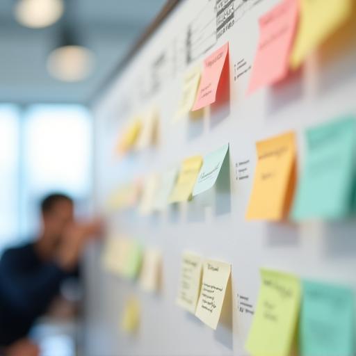 Agile sprint board screenshot